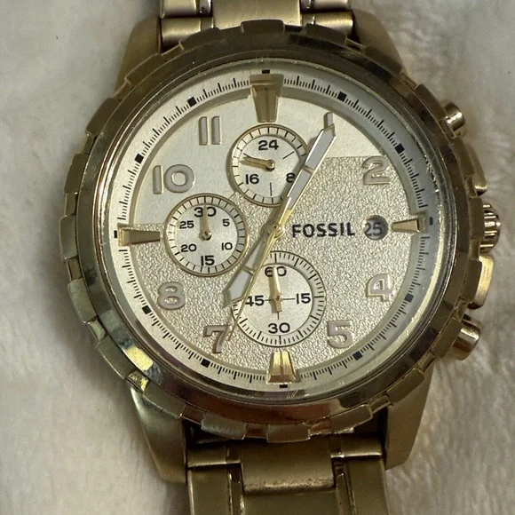 Fossil Stainless Steel Chronograph Watch